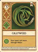Gillyweed · 3: illustrated card face from the official rulebook