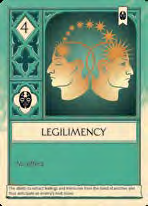Legilimency · 4: illustrated card face from the official rulebook