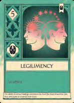Legilimency · 5: illustrated card face from the official rulebook