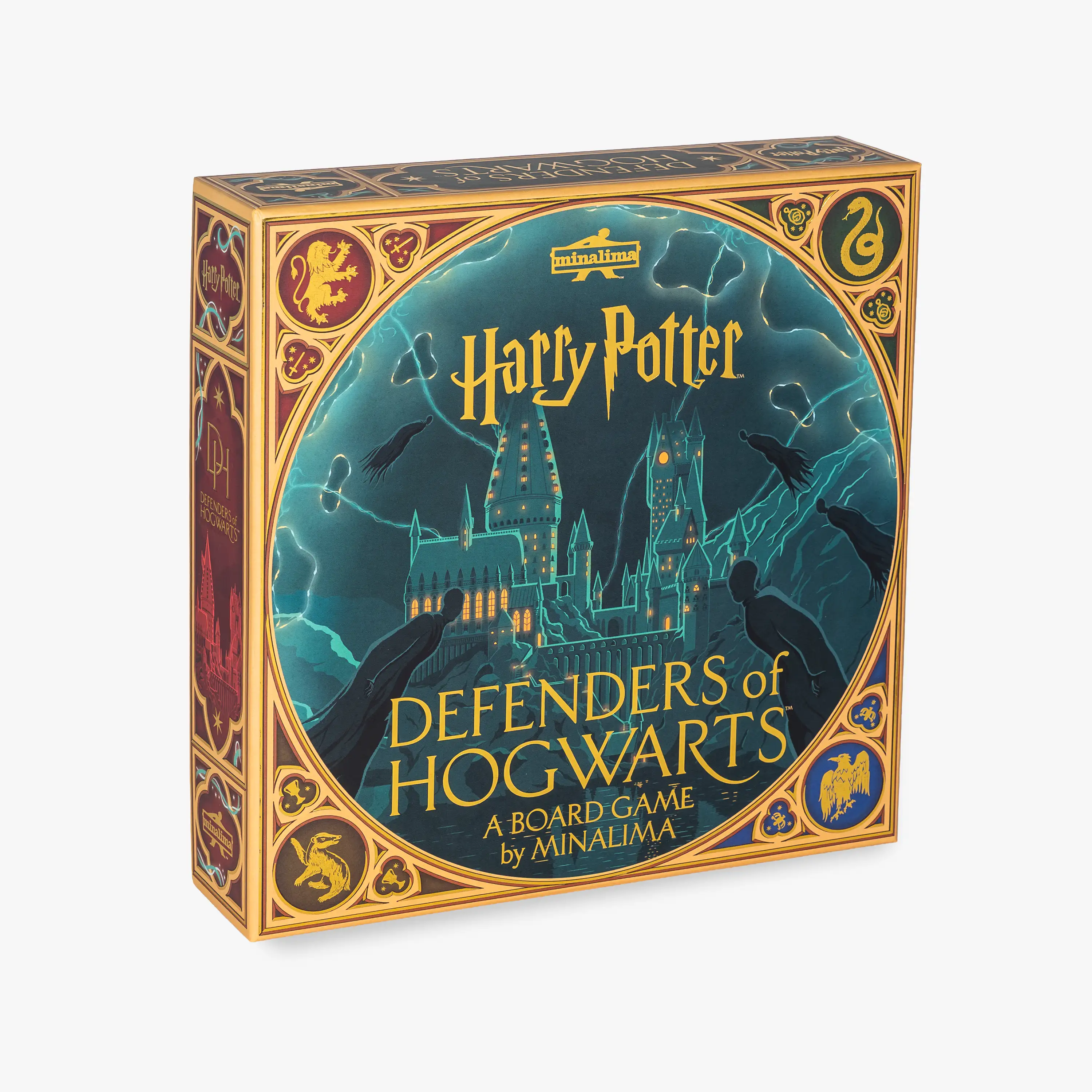 Official MinaLima Defenders of Hogwarts game artwork